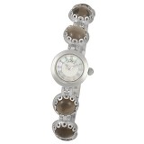 Женские серебряные часы "Весна" 44107.120 дымчатый кварц