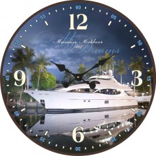 Настенные часы "Яхта 1" диаметр 470 мм