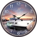 Настенные часы "Яхта 2" диаметр 470 мм