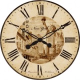 Настенные часы "Нью-Йорк" диаметр 320 мм