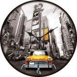 Настенные часы "Такси" диаметр 470 мм